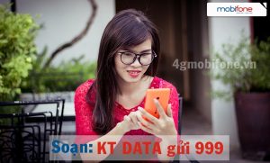 Cách kiểm tra dung lượng data 3G tốc độ cao từ Mobifone