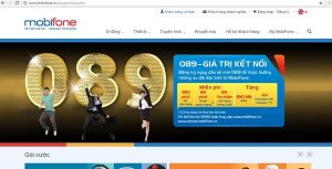 Hướng dẫn nạp tiền trực tuyến tại Mobifone.vn