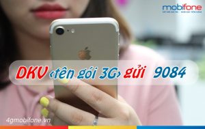Hướng dẫn đăng ký 3G cho thuê bao Mobifone trả sau