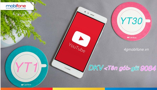 Xem Youtube không tốn dung lượng 3G với gói cước Video data Mobifone 