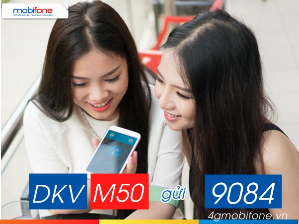 Đăng ký gói 3G M50 nhận 45MB data chỉ với 50,000đ/ tháng