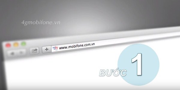 Cách thanh toán cước trực tuyến cho TB trả sau tại Mobifone.vn