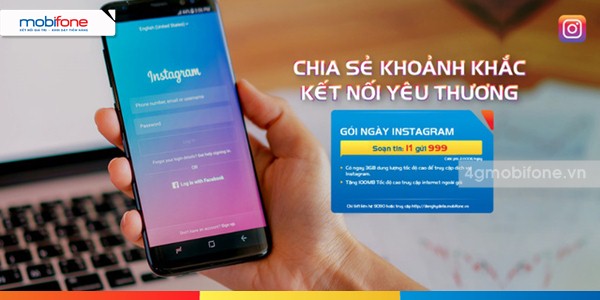 Cơ hội dùng instagram miễn phí data đến 3 tháng cùng Mobifone, Bạn đã thử chưa?