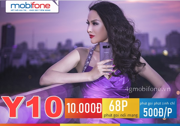 Tám xả láng với gói Y10 Mobifone chỉ 10,000đ 