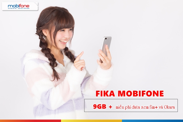 Đăng ký gói FIKA Mobifone nhận 9,5GB, xem phim thả ga chỉ với 85,000đ 