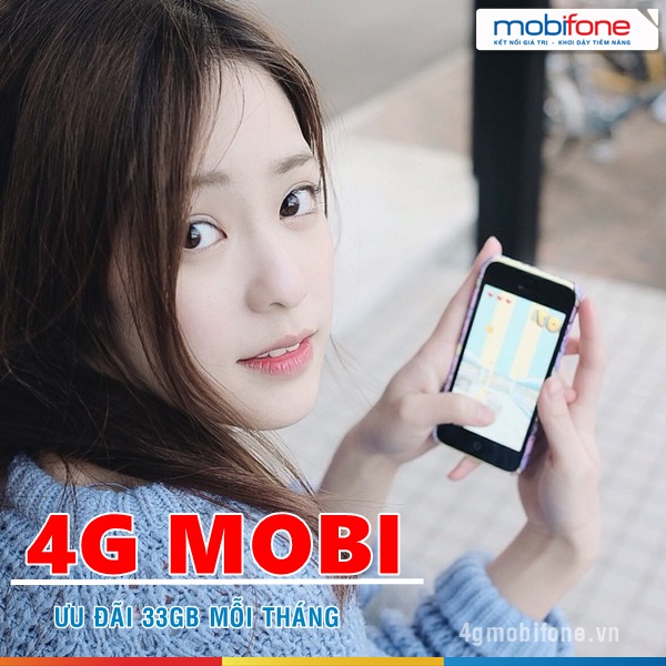 Hướng dẫn đăng ký 4G Mobifone nhận 33GB mỗi tháng 