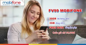 Hướng dẫn đăng ký gói FV99 Mobifone rinh 30GB và free dùng FPT PLay