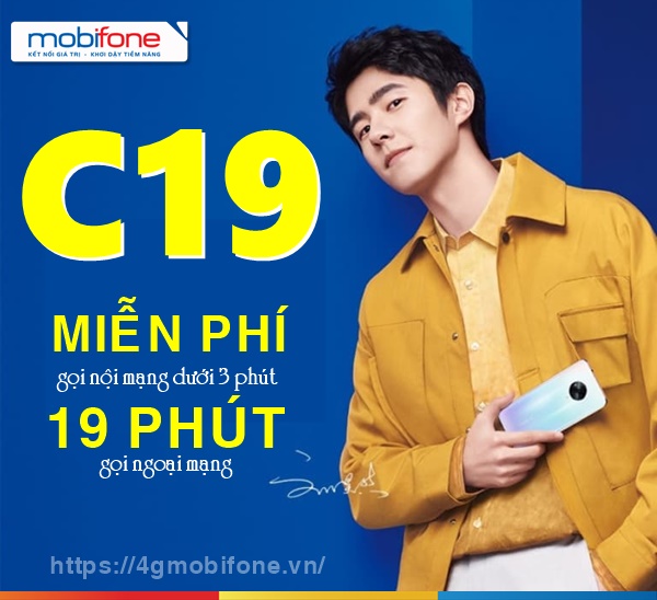 Hướng dẫn đăng ký gói C19 Mobifone gọi thả ga chẳng lo về giá