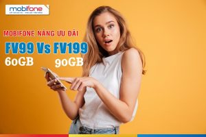 Mobifone nâng dung lượng gói FV99 thành 60GB và FV119 thành 90GB