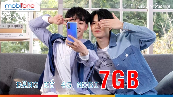 Lis gói 4G Mobi 7GB hấp dẫn cho thuê bao di động