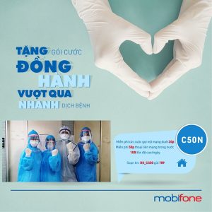 HOT: Mobifone tặng gói C50N ưu đãi 30GB cho thuê bao vùng dịch, khu vực cách ly