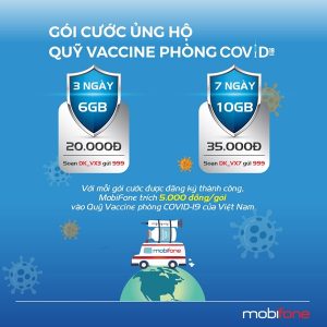 Hướng dẫn đăng ký gói data Vắc Xin Mobifone ưu đãi 6GB - 10GB chỉ từ 20k