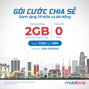 HOT: Mobifone tặng miễn phí gói data CS khách hàng ở Đà Nẵng và TP Hồ Chí Minh