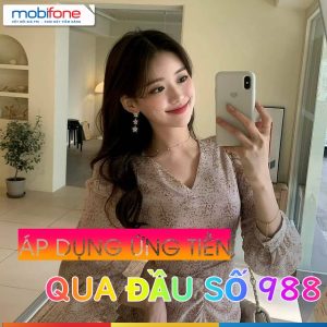 MobiFone sẽ hỗ trợ sim FastConnect ứng tiền qua 988