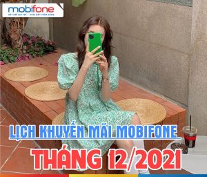 Cập nhật lịch khuyến mãi thẻ nạp, data Mobifone tháng 12/2021