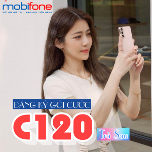 HOT: Mobifone chính thức áp dụng gói C120 cho sim trả sau từ 22/3/2022