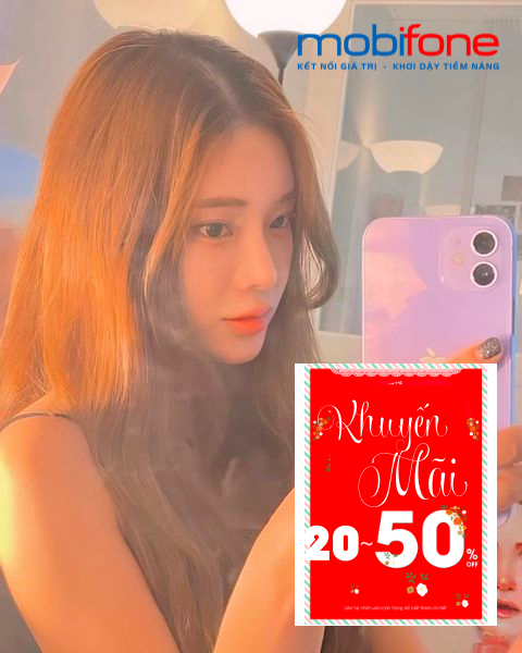 MobiFone khuyến mãi tặng 20% – 50% thẻ nạp MobiFone duy nhất 12/3/2022