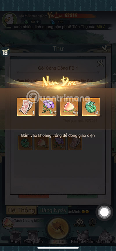 code tieu yeu tam dao